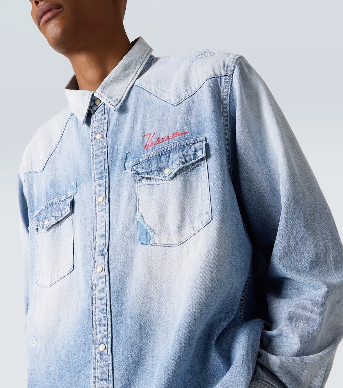 Visvim - قميص دينم عتيق