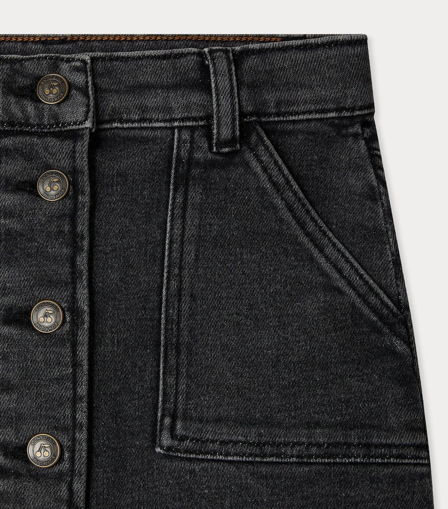 Denim Mini Skirt (4-14 Years)