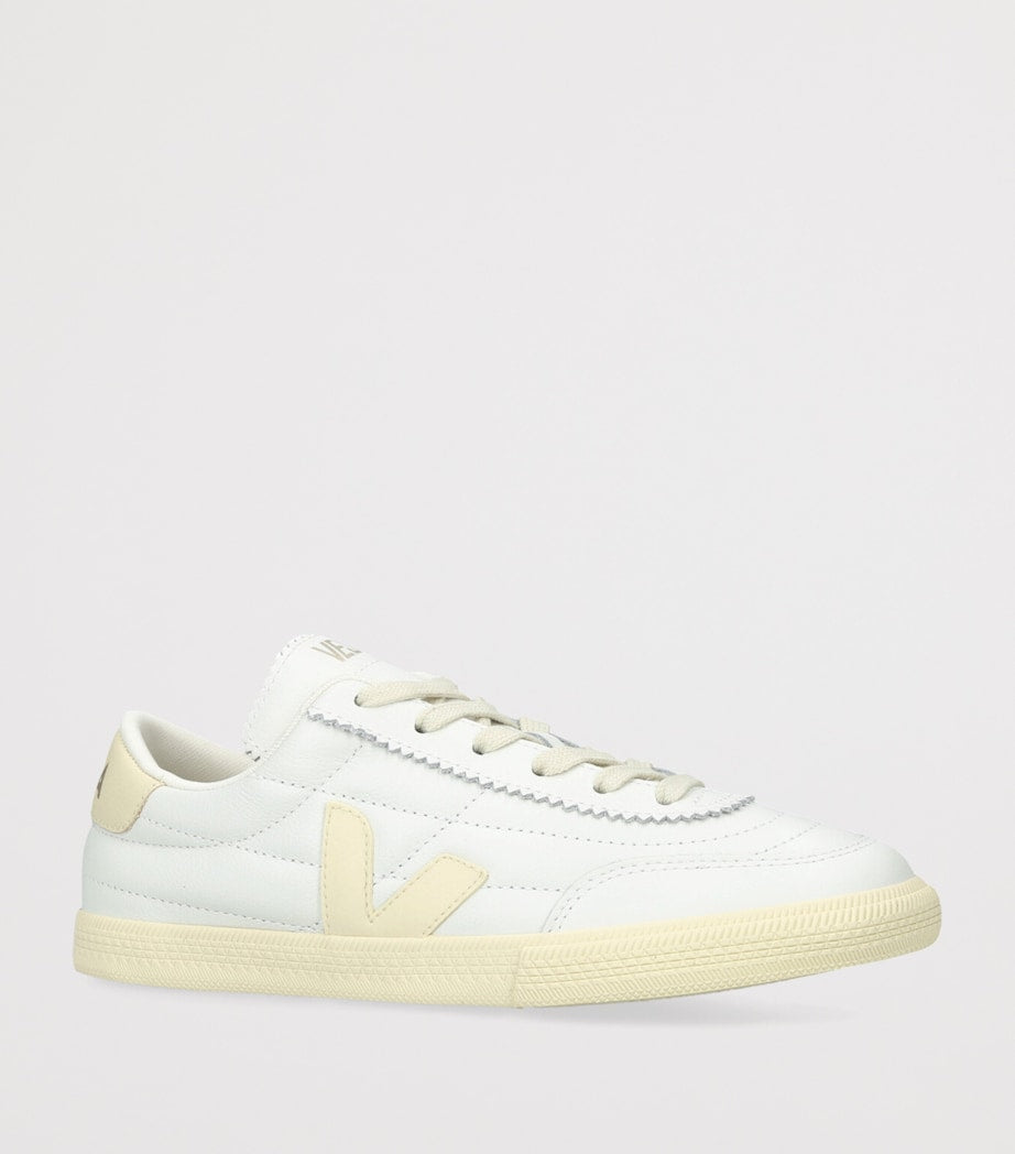 Yellow Leather Panenka Sneakers