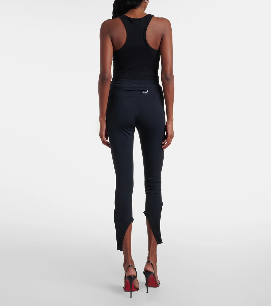 Courrèges - Jersey capri pants