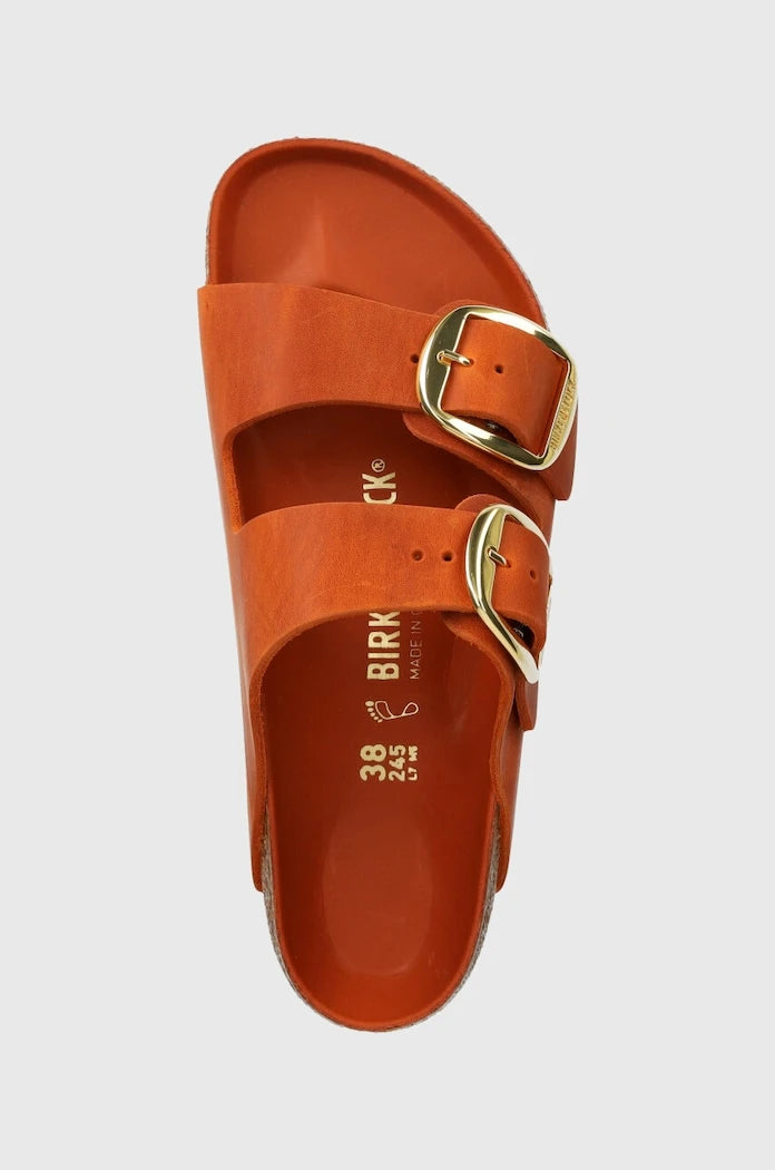 Nubuk Birkenstock Arizona Big Buckle Terlik