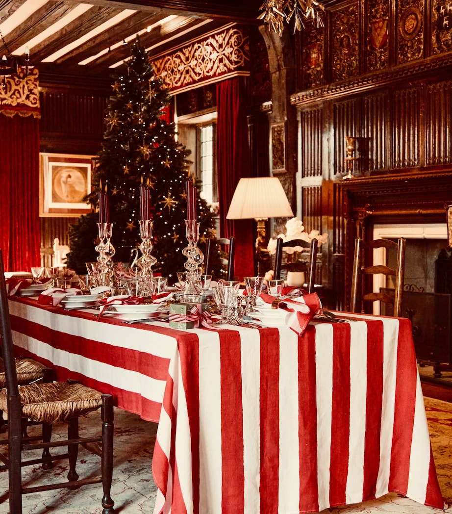 Summerill & Bishop Linen Stripe Tablecloth (165cm x 380cm)