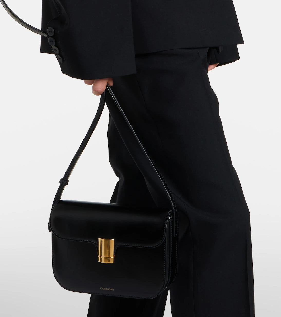 Calvin Klein Collection - Tilla Small leather shoulder bag