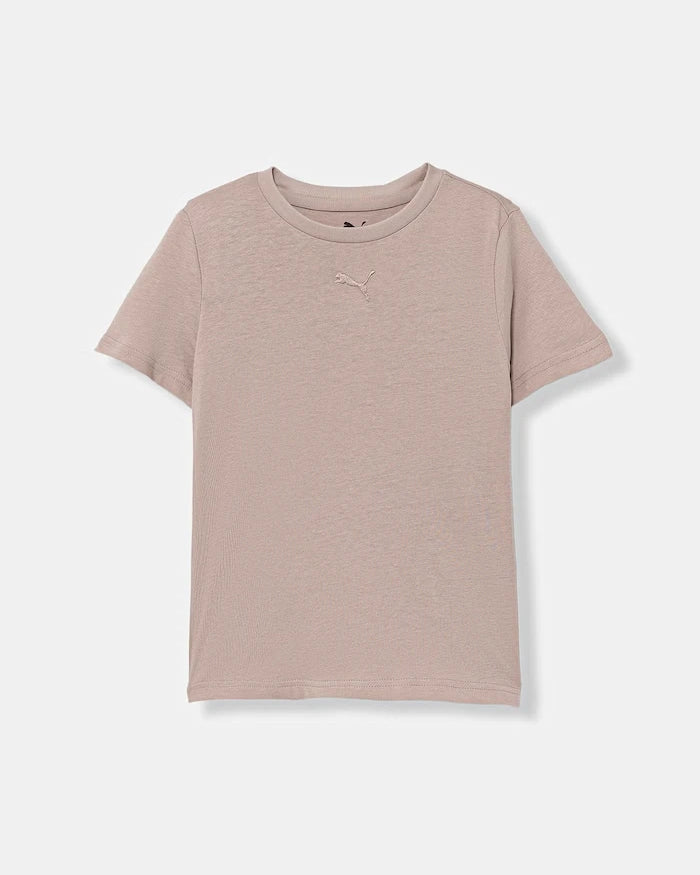 Puma çocuk pamuklu tişört ESS Centered Cat Logo