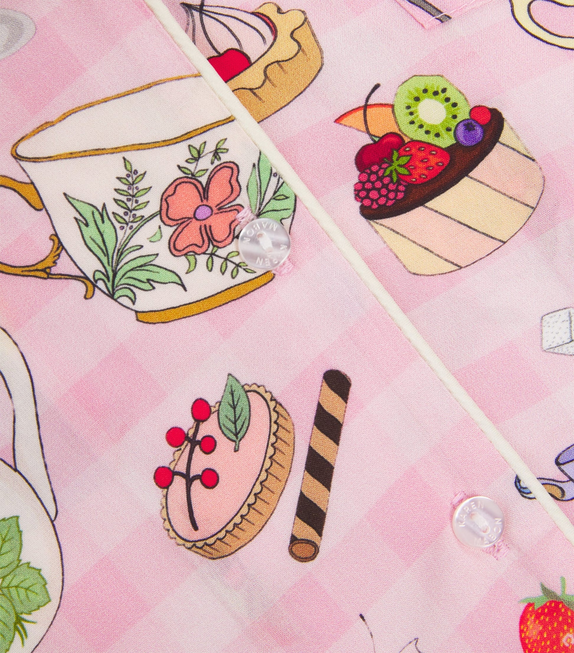 KAREN MABON KIDS Summer Picnic Print Pyjama Set (2-13 Years)