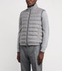 Paul & Shark Grey Wool-Cashmere Down Gilet