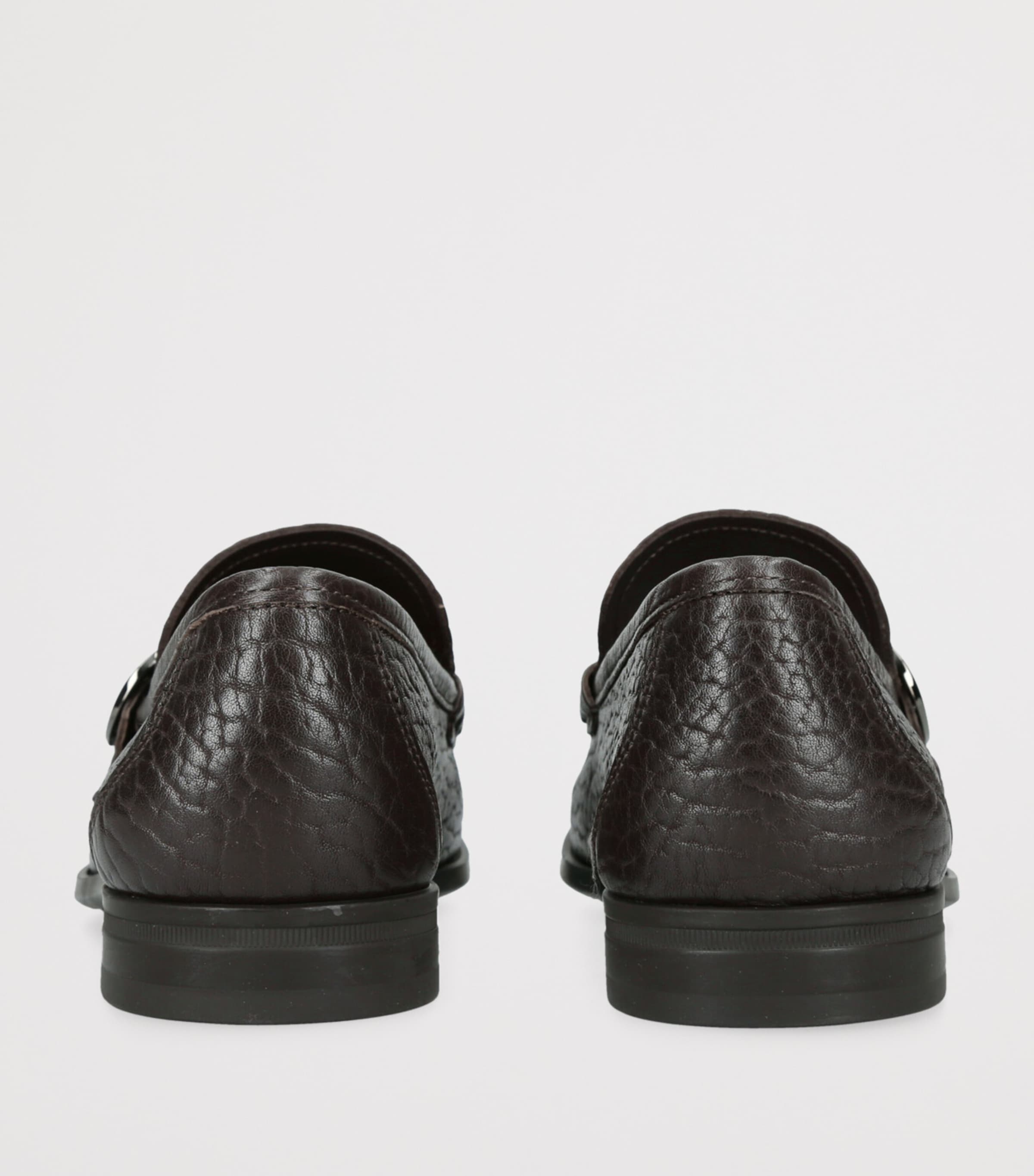 Salvatore Ferragamo Leather Caspian Loafers
