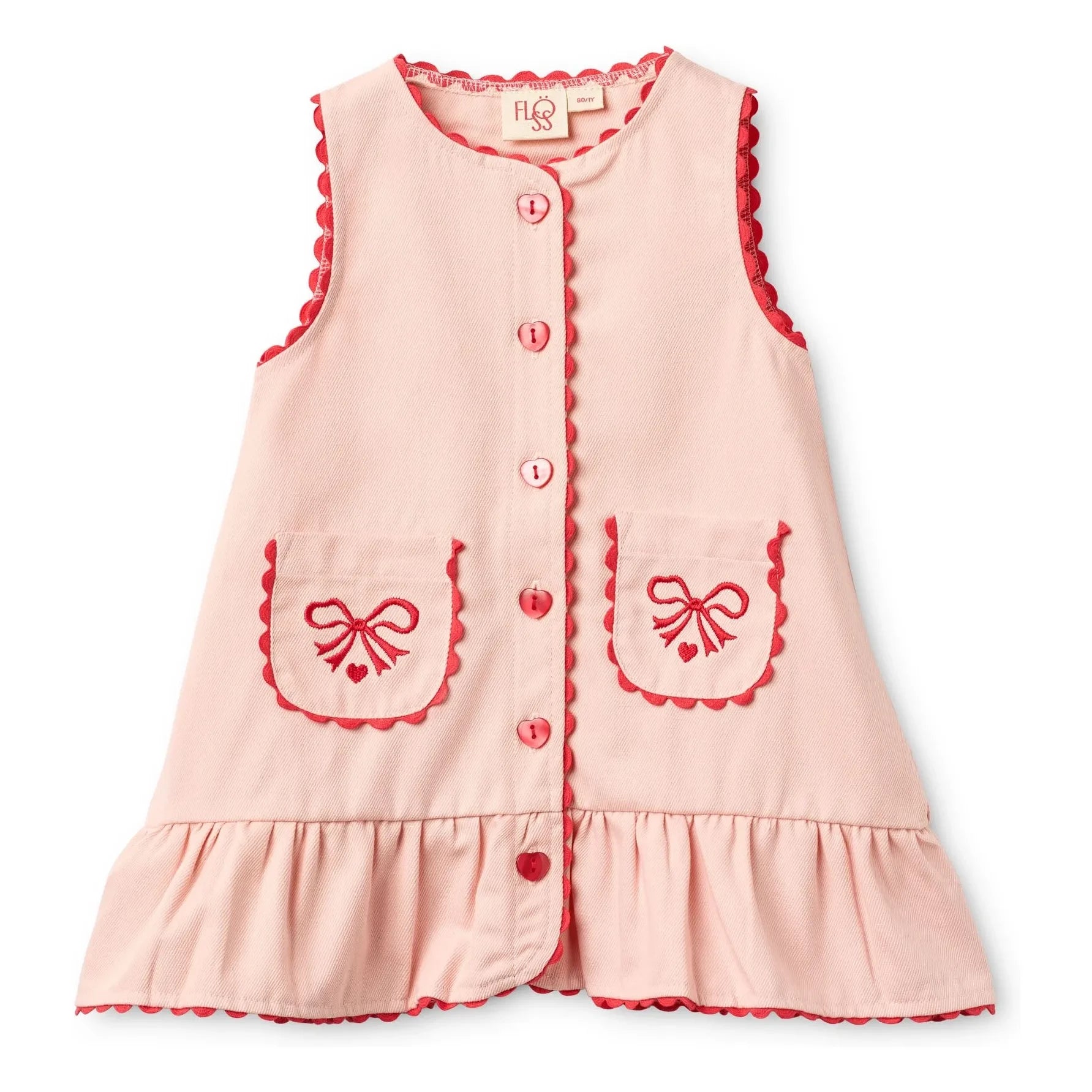 Flöss - Elina dress | Pale Pink