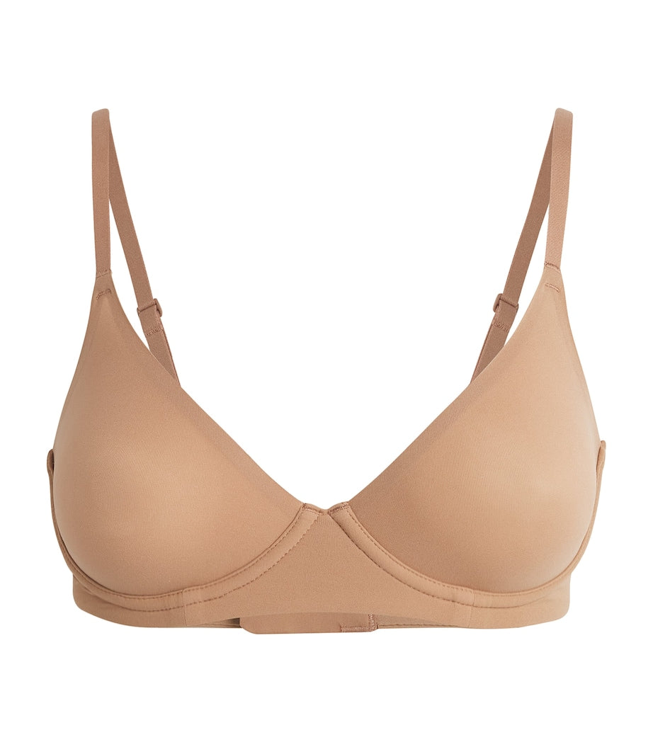 Skims Brown Fits Everybody Unlined Demi Bra