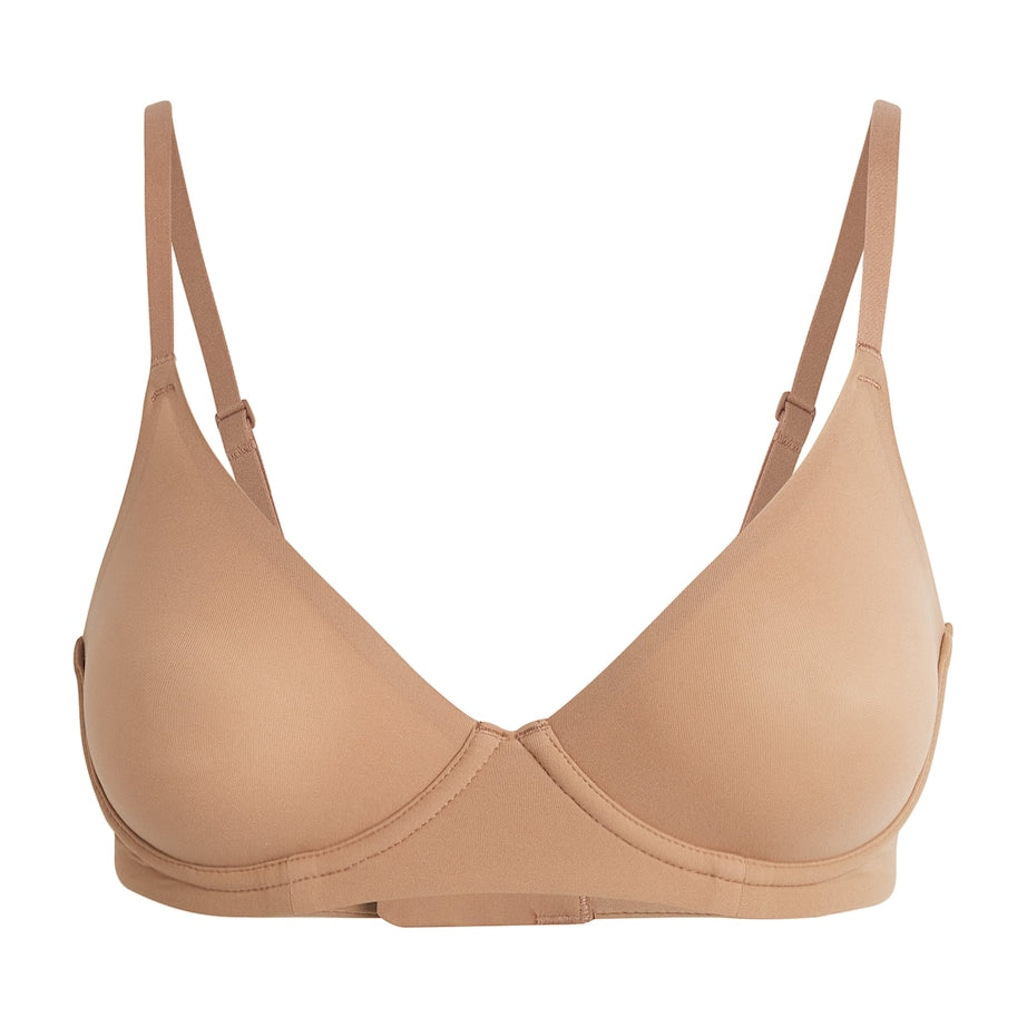Skims Brown Fits Everybody Unlined Demi Bra