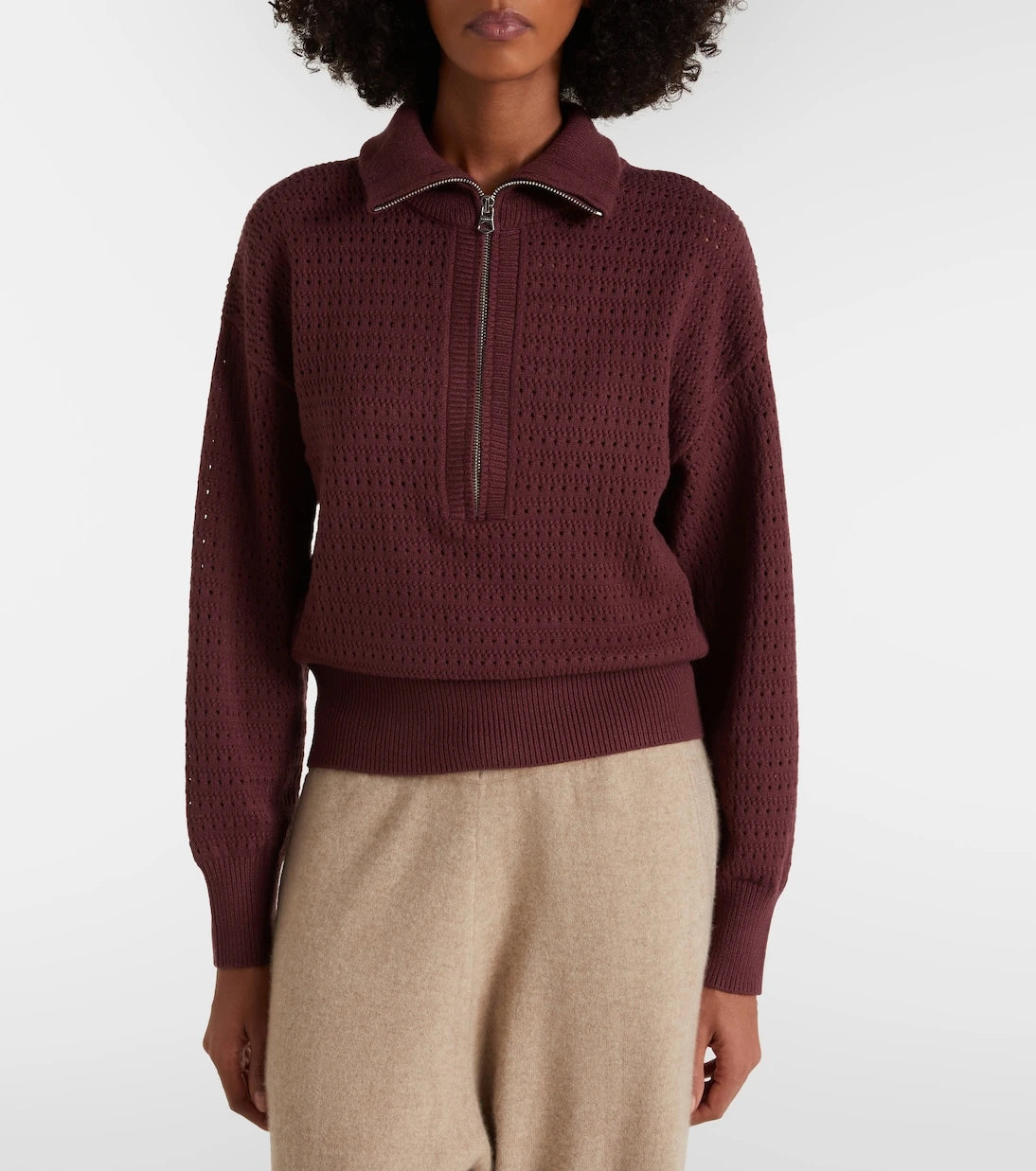 Varley - Darla half-zip sweater