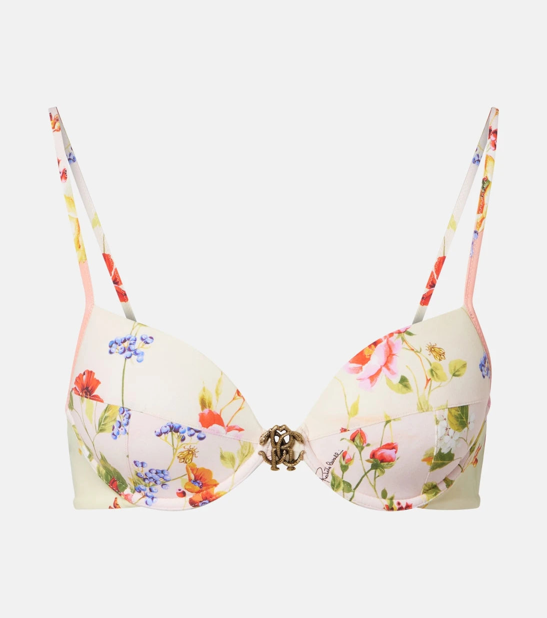 Roberto Cavalli - Printed bikini top