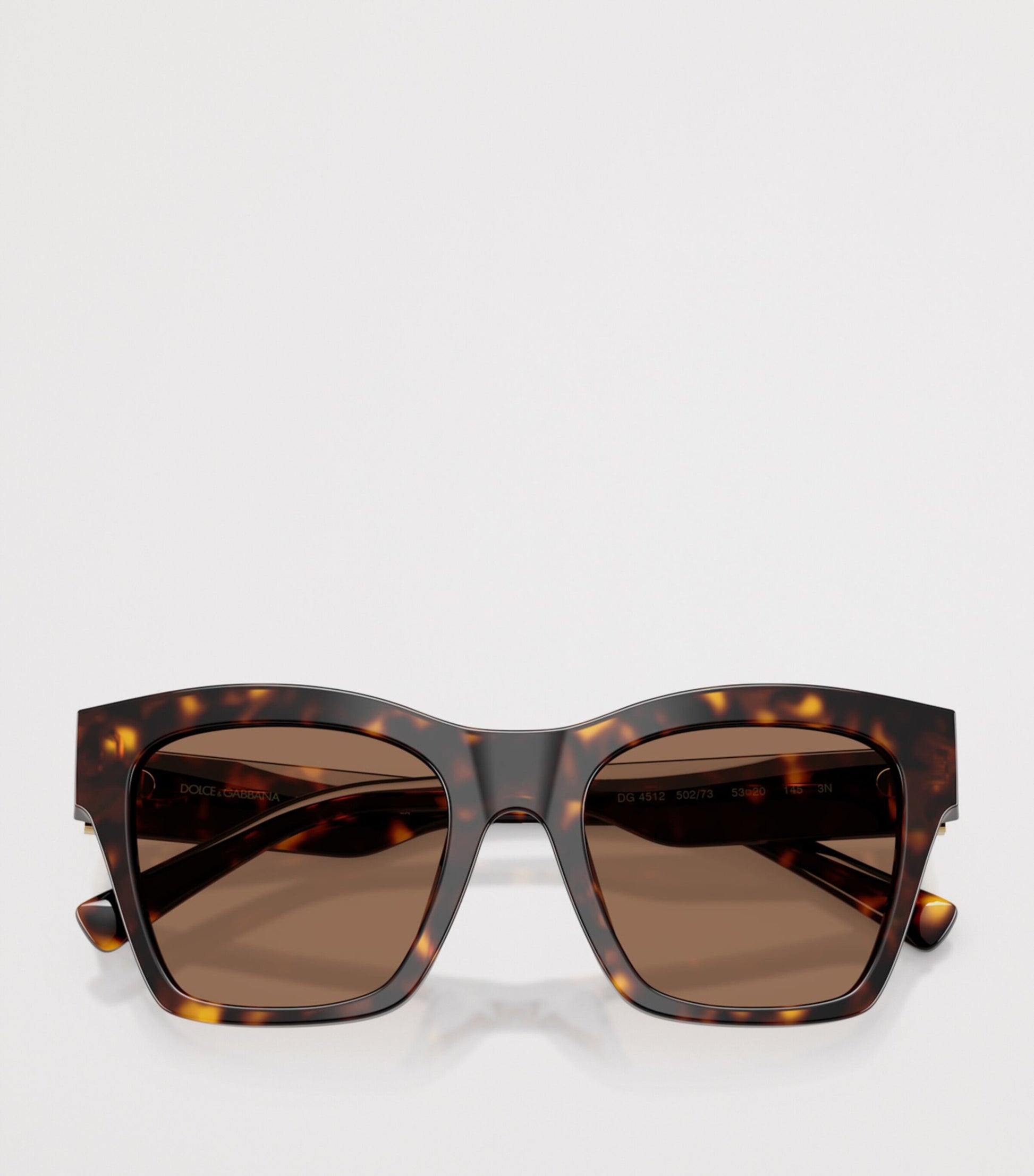 Brown Tortoiseshell Square Sunglasses