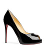 Christian Louboutin Black New Very Prive Patent Leather Pumps 120