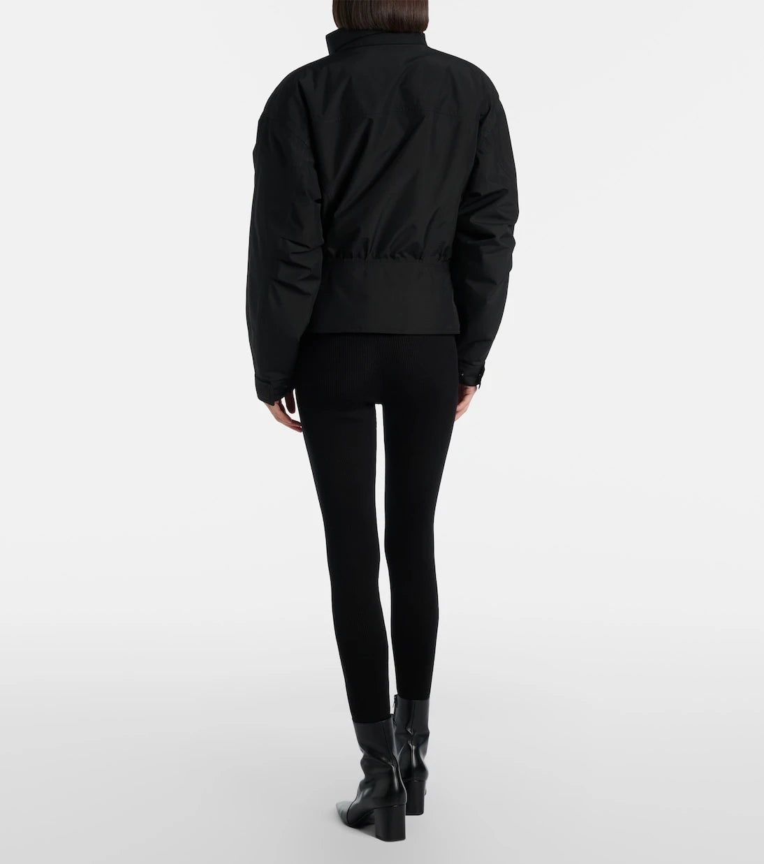 Saint Laurent - Wool, cashmere, and silk leggings