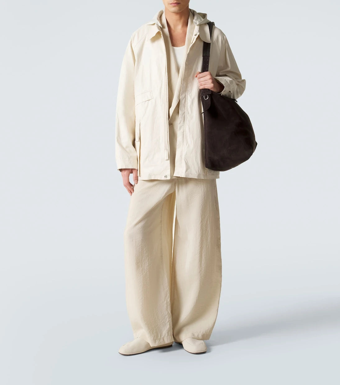 Lemaire - Outdoor suede slip-on shoes