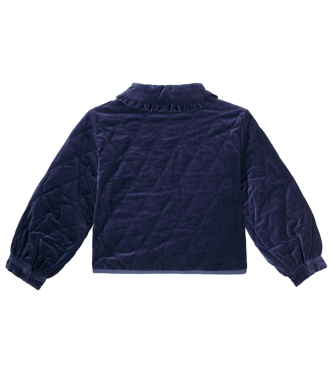 Stella McCartney Kids - Embroidered cotton velvet jacket