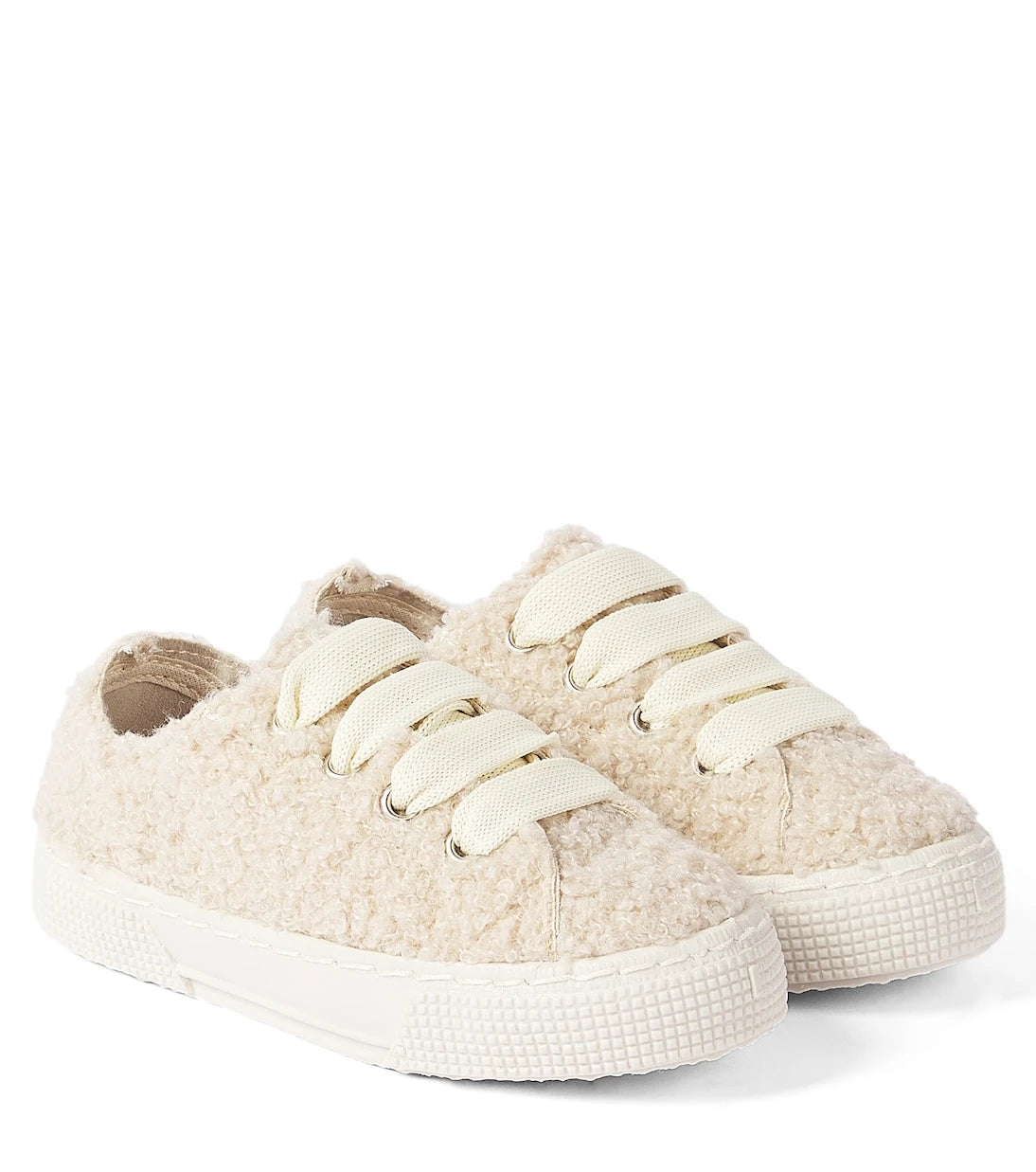 Il Gufo - Faux shearling sneakers