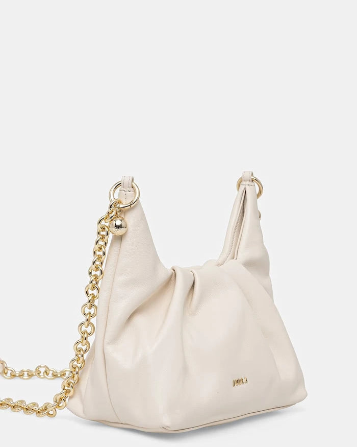Furla чанта crossbody дамска от кожа Delia Mini Shoulder
