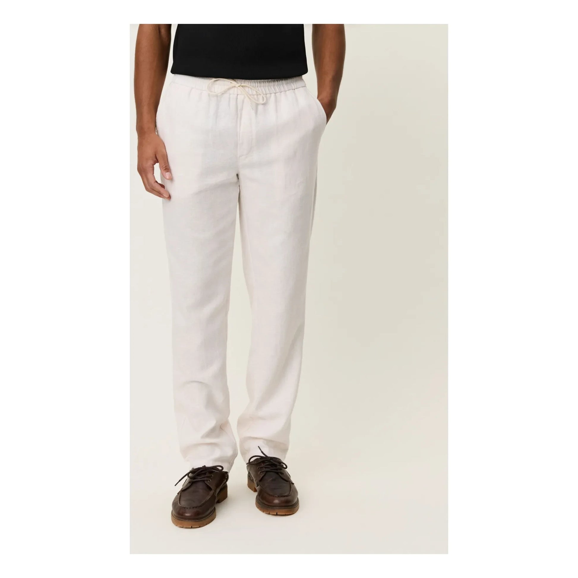 Les Deux - Patrick Linen Pants  | Cream