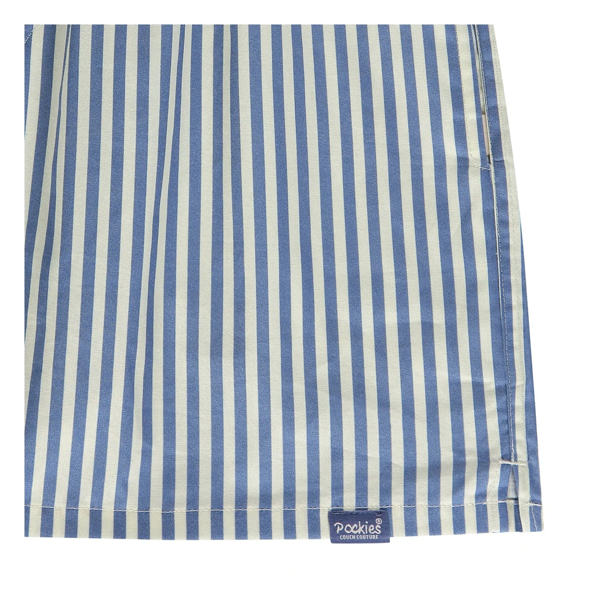 Pockies - Boyfriend Striped Boxers | Blue
