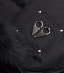 Moose Knuckles Black Down-Padded Cloud Parka Coat