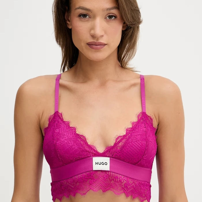 HUGO сутиен TRIANGLE RL LACE