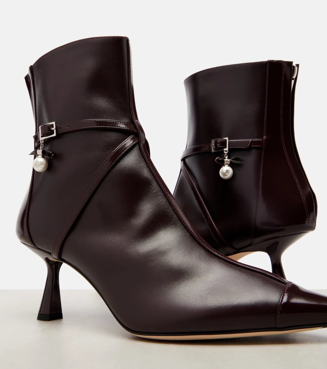 Jimmy Choo - Aren 65 leather ankle boots
