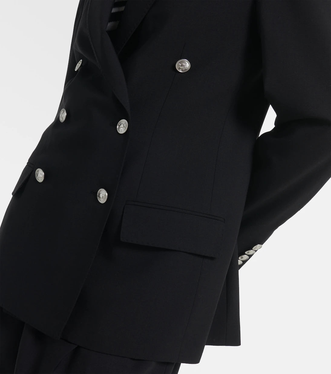 Polo Ralph Lauren - سترة بلايزر صوف مزدوجة الصدر
