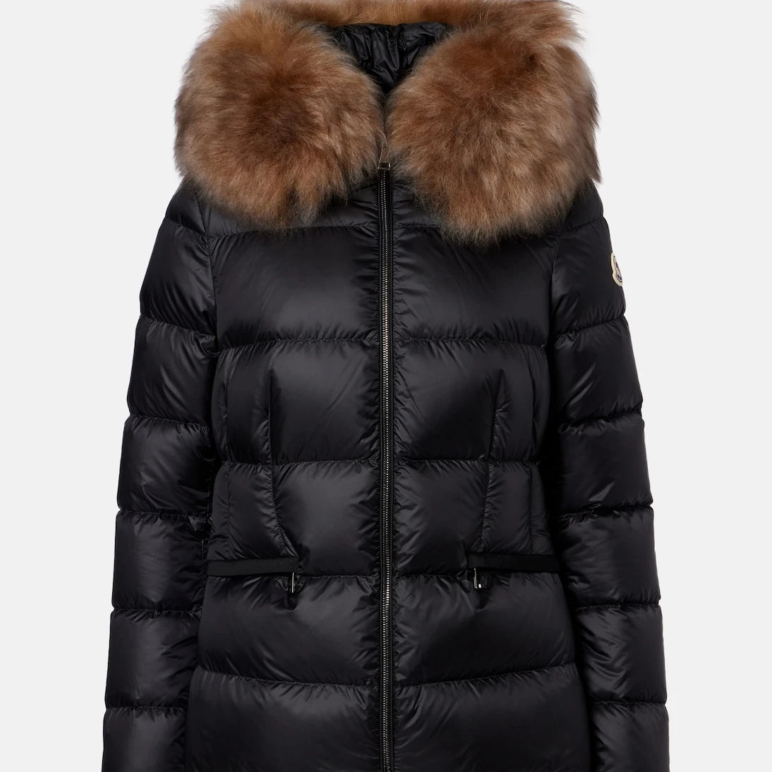 Moncler - Boed shearling-trimmed down jacket