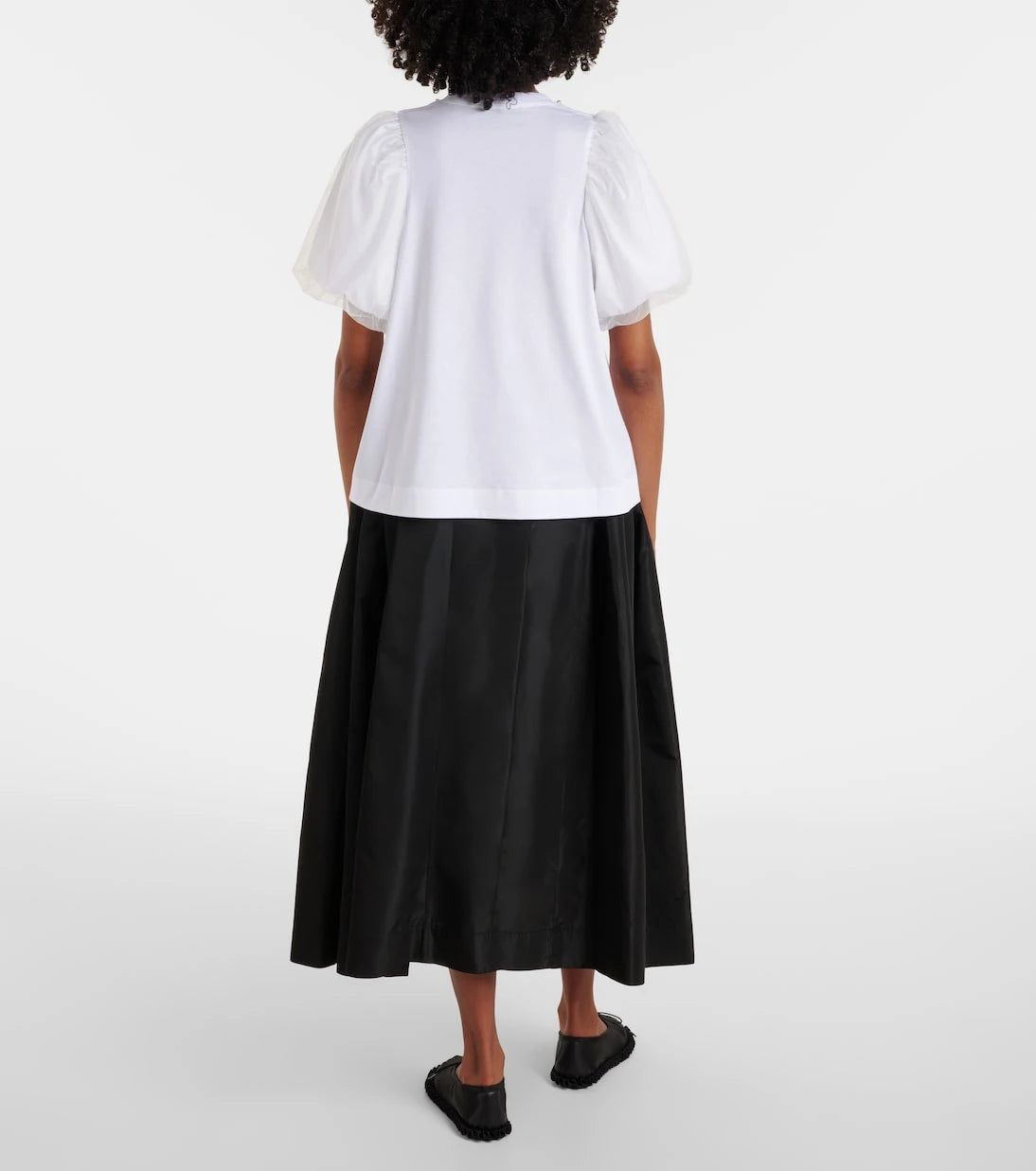 Simone Rocha - Puff-sleeve cotton jersey T-shirt