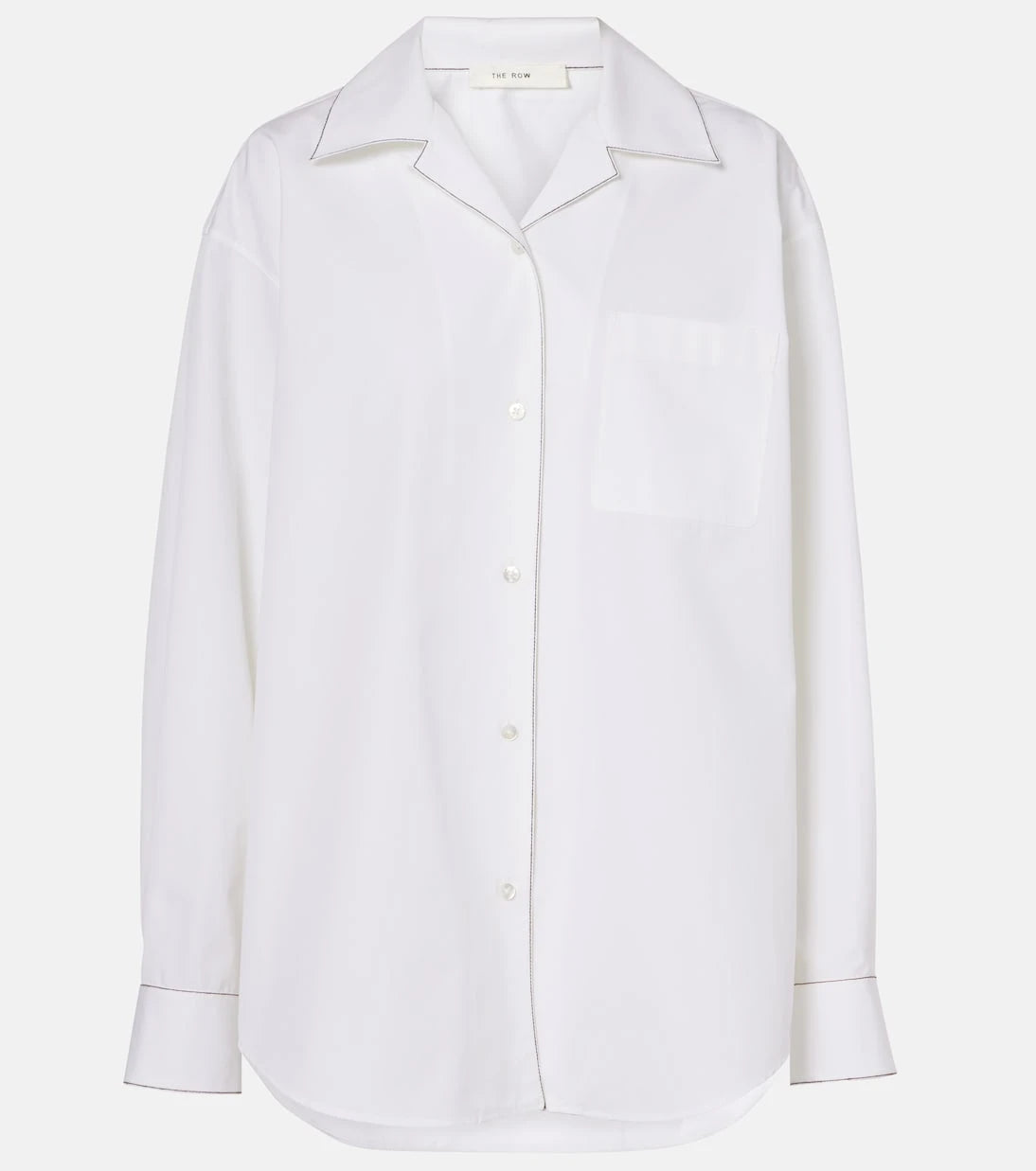 The Row - Ashlin cotton poplin shirt