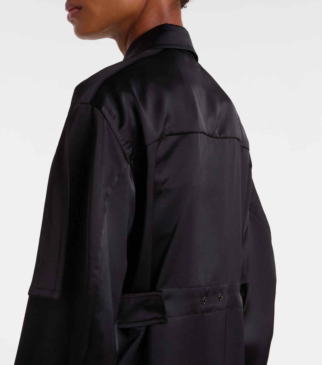 Moncler Genius - x EE72 by Edward Enninful satin shirt