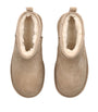 UGG Beige Classic Ultra Mini Platform Boots 50