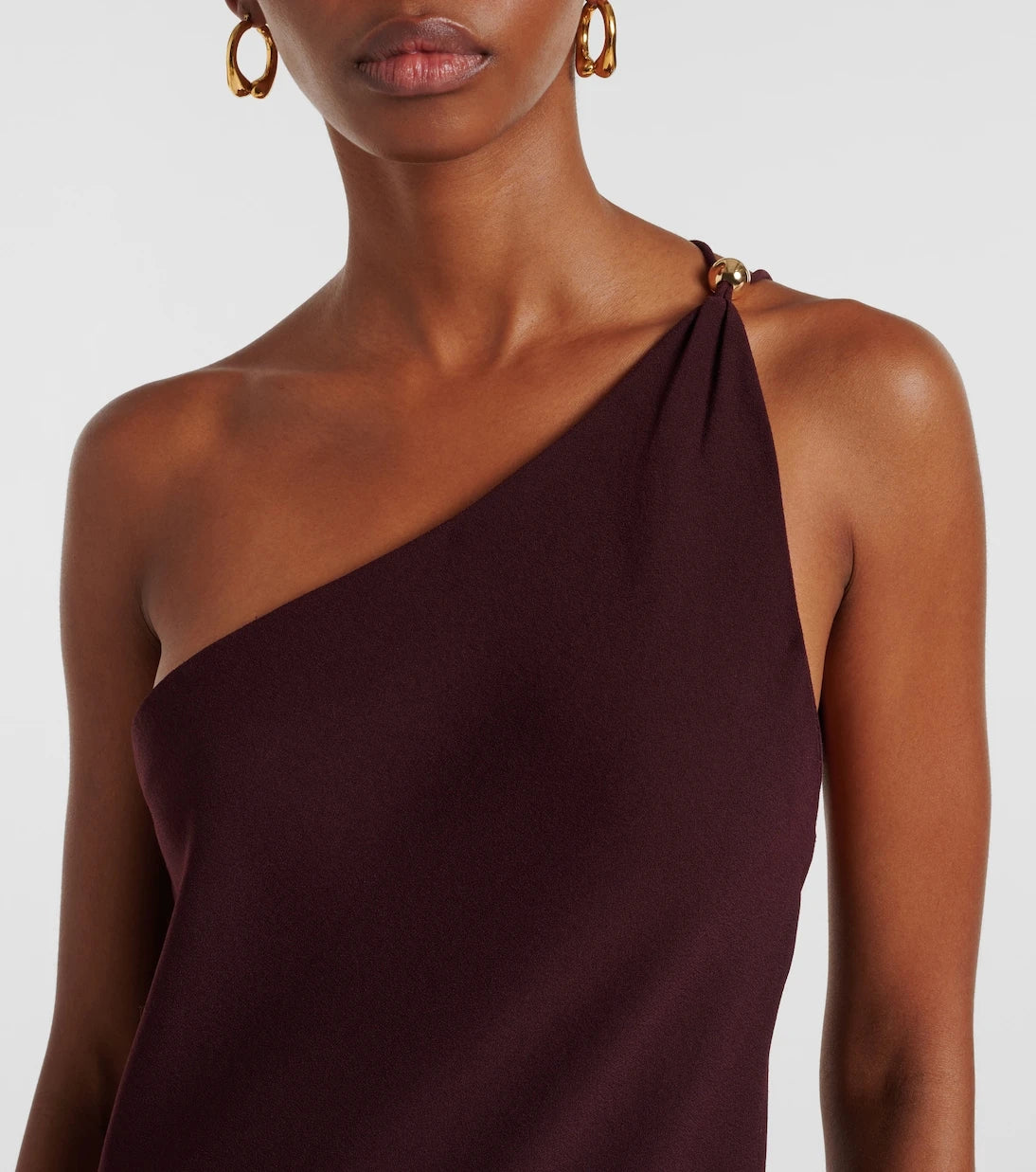 Vince - One-shoulder crêpe maxi dress