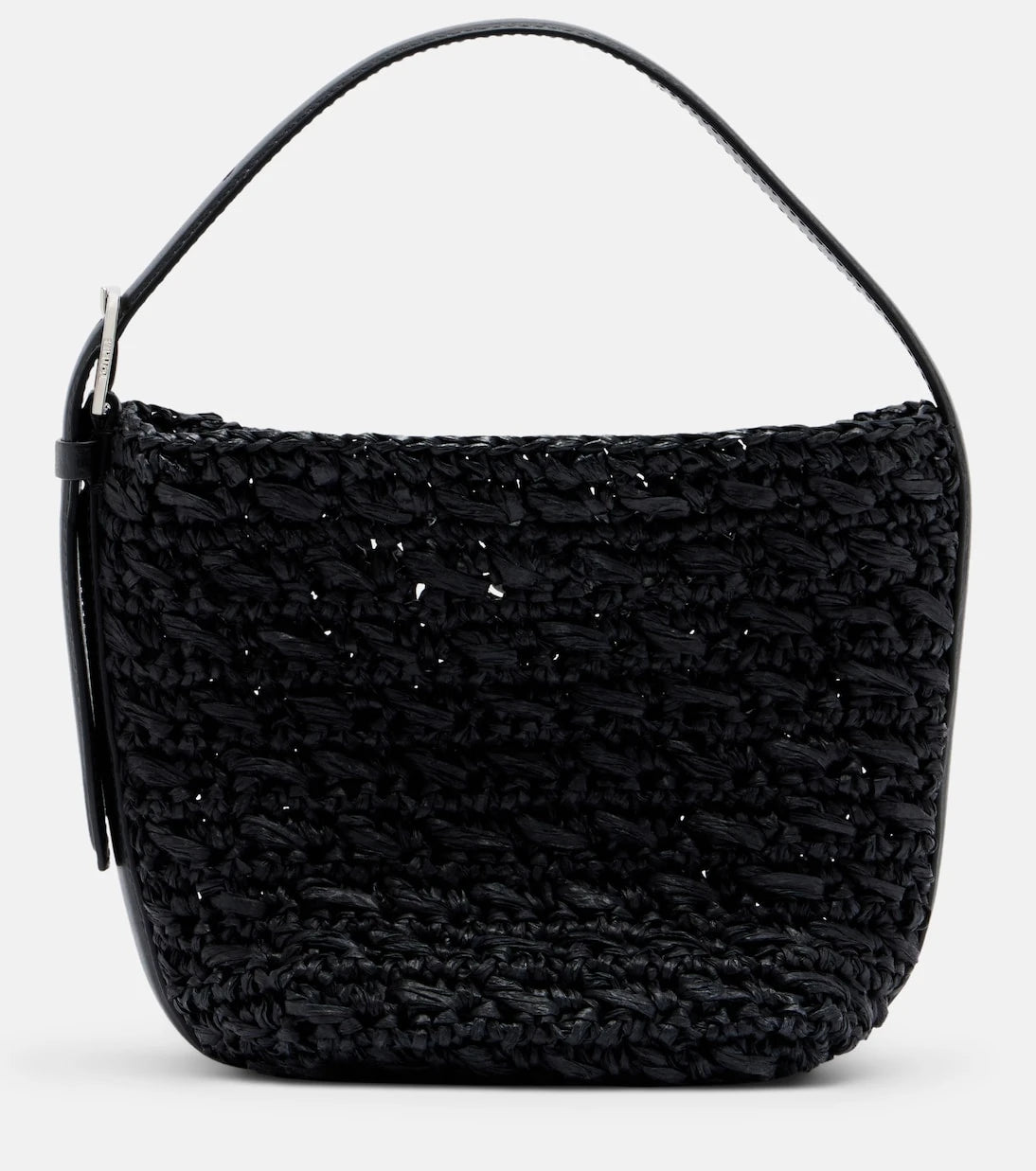 Toteme - Belted Small raffia tote bag