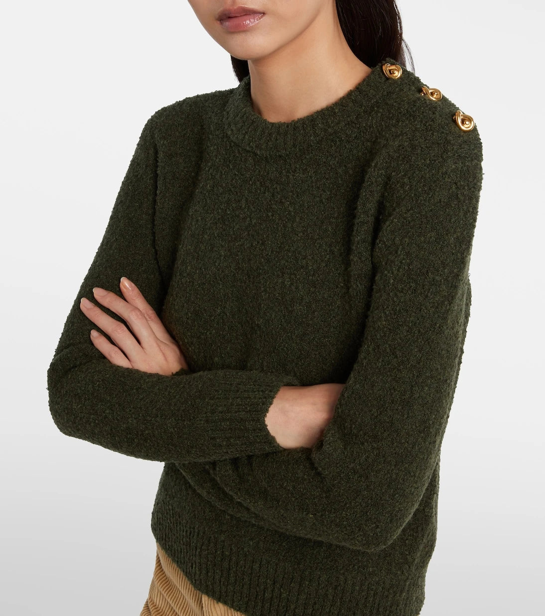 Bottega Veneta - Knot bouclé sweater