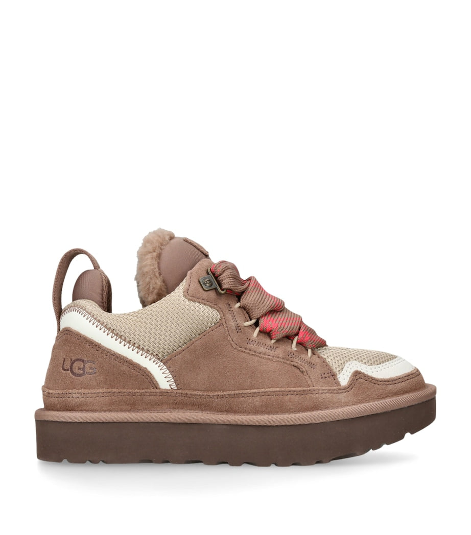 Brown Suede Lowmel Sneakers