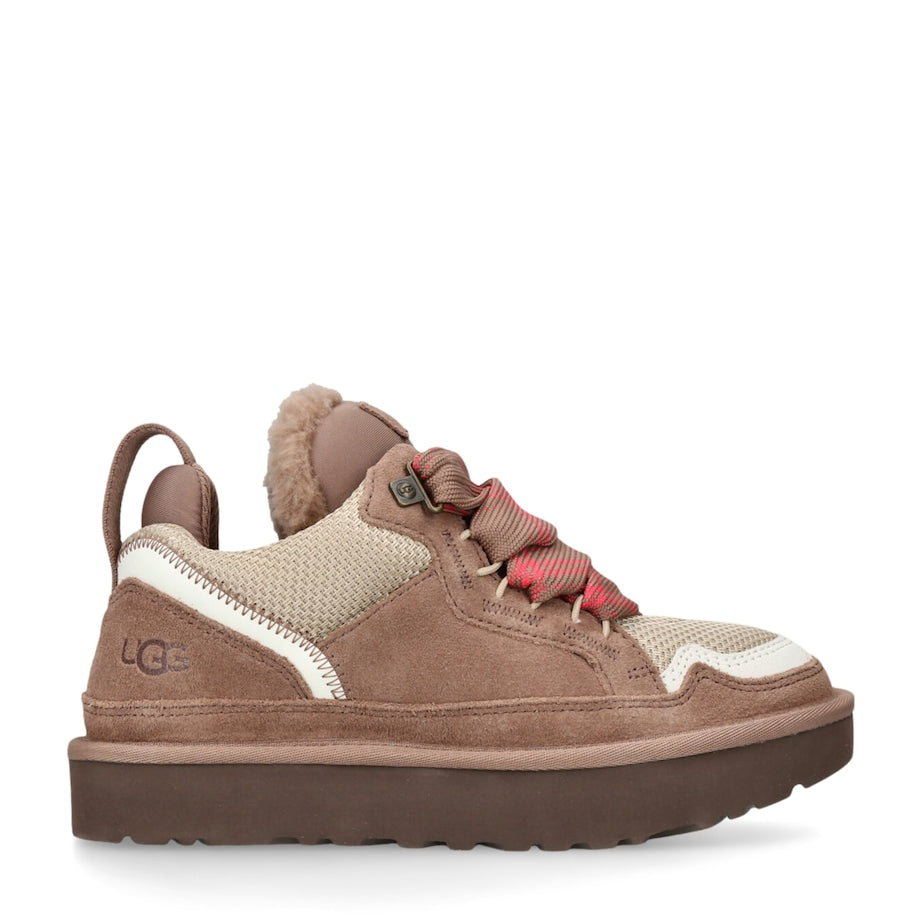 Brown Suede Lowmel Sneakers