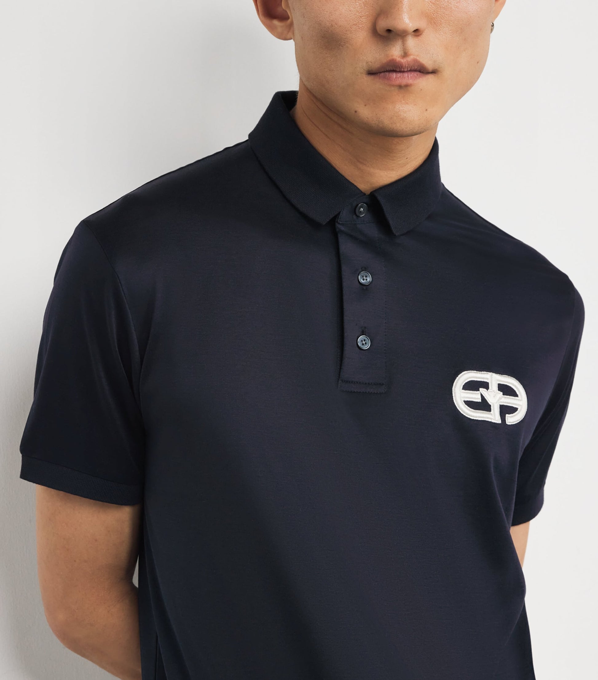 Embroidered Logo Polo Shirt
