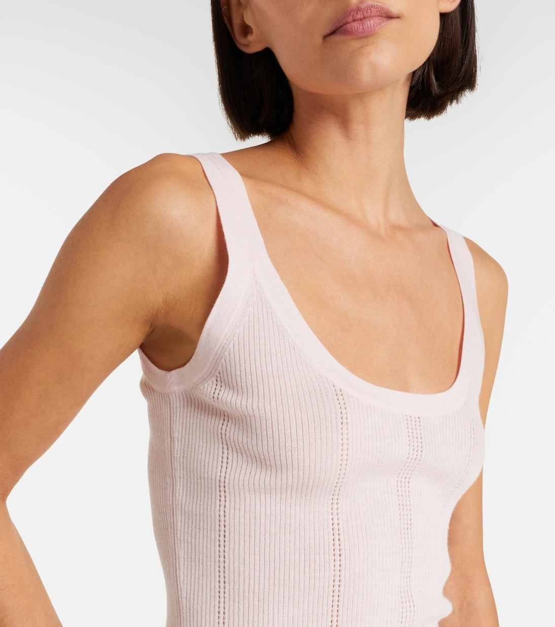 Gabriela Hearst - Lucy rib-knitted wool tank top