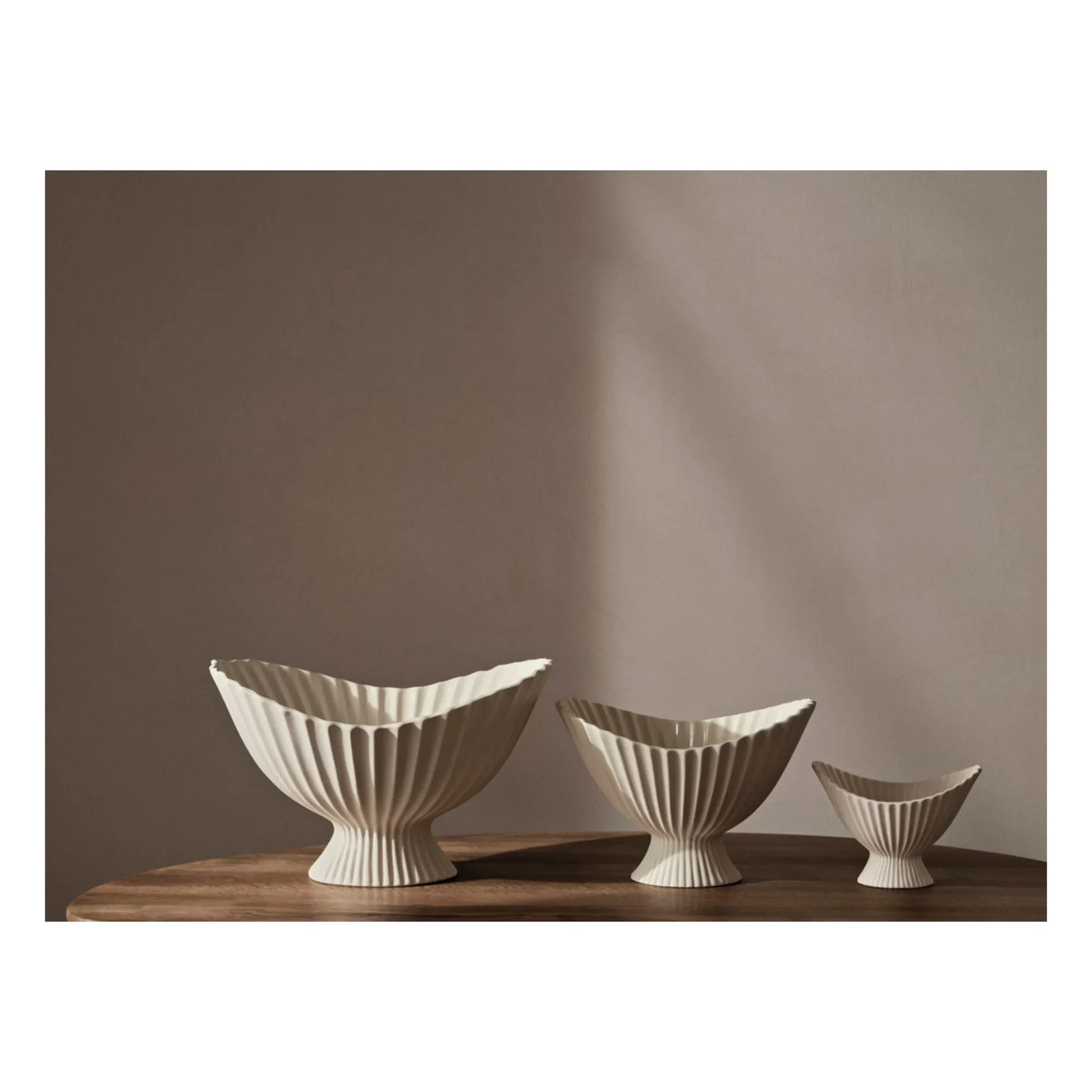 Ferm Living - Fountain basket | Cream