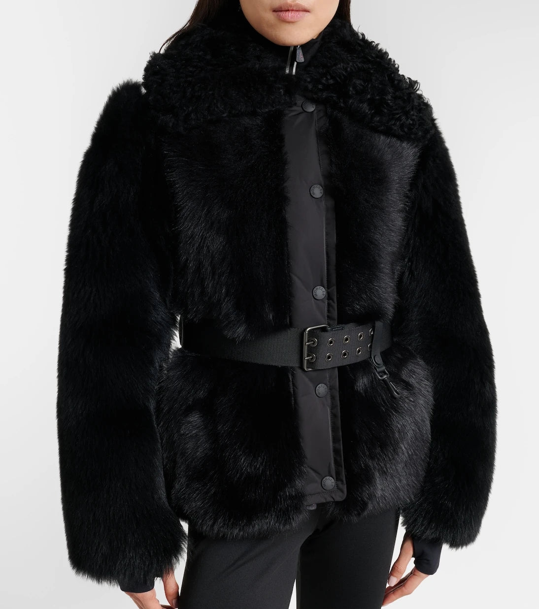 Moncler Grenoble - Valdivian shearling down jacket