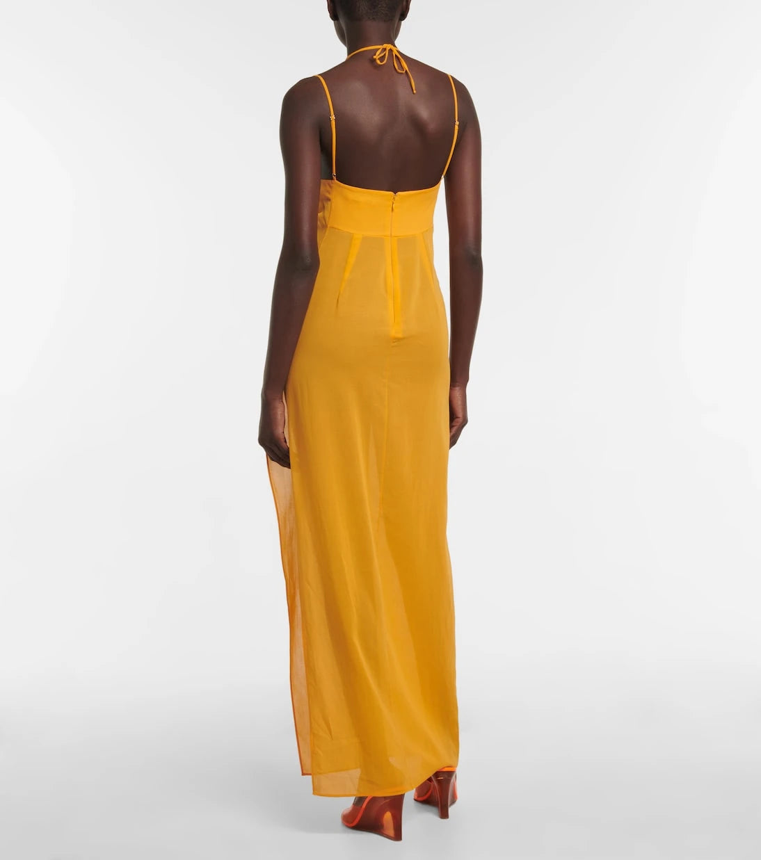 Nensi Dojaka - Cutout halterneck maxi dress