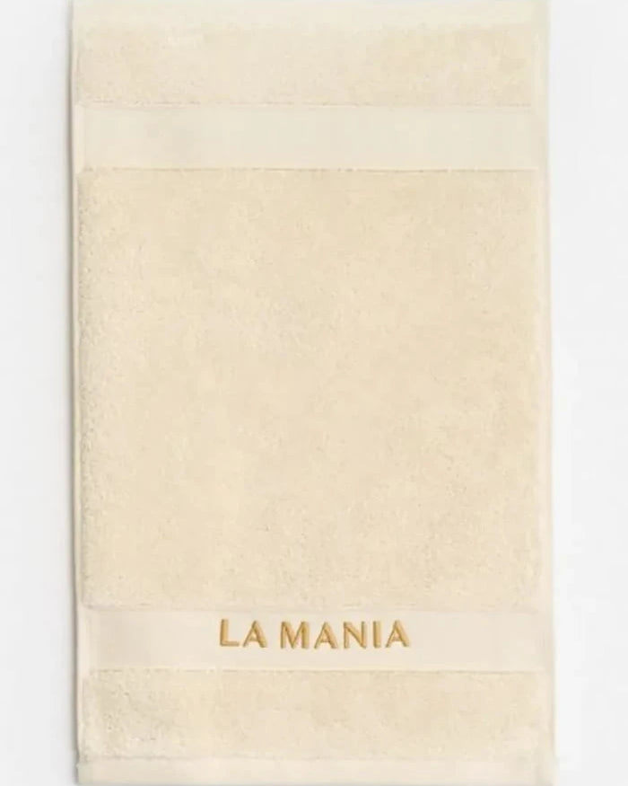 La Mania Supima pamuklu küçük havlu 30 x 50 cm