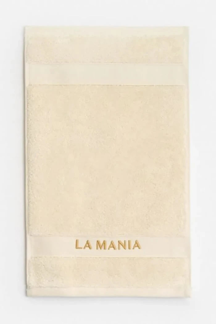 La Mania Supima pamuklu küçük havlu 30 x 50 cm