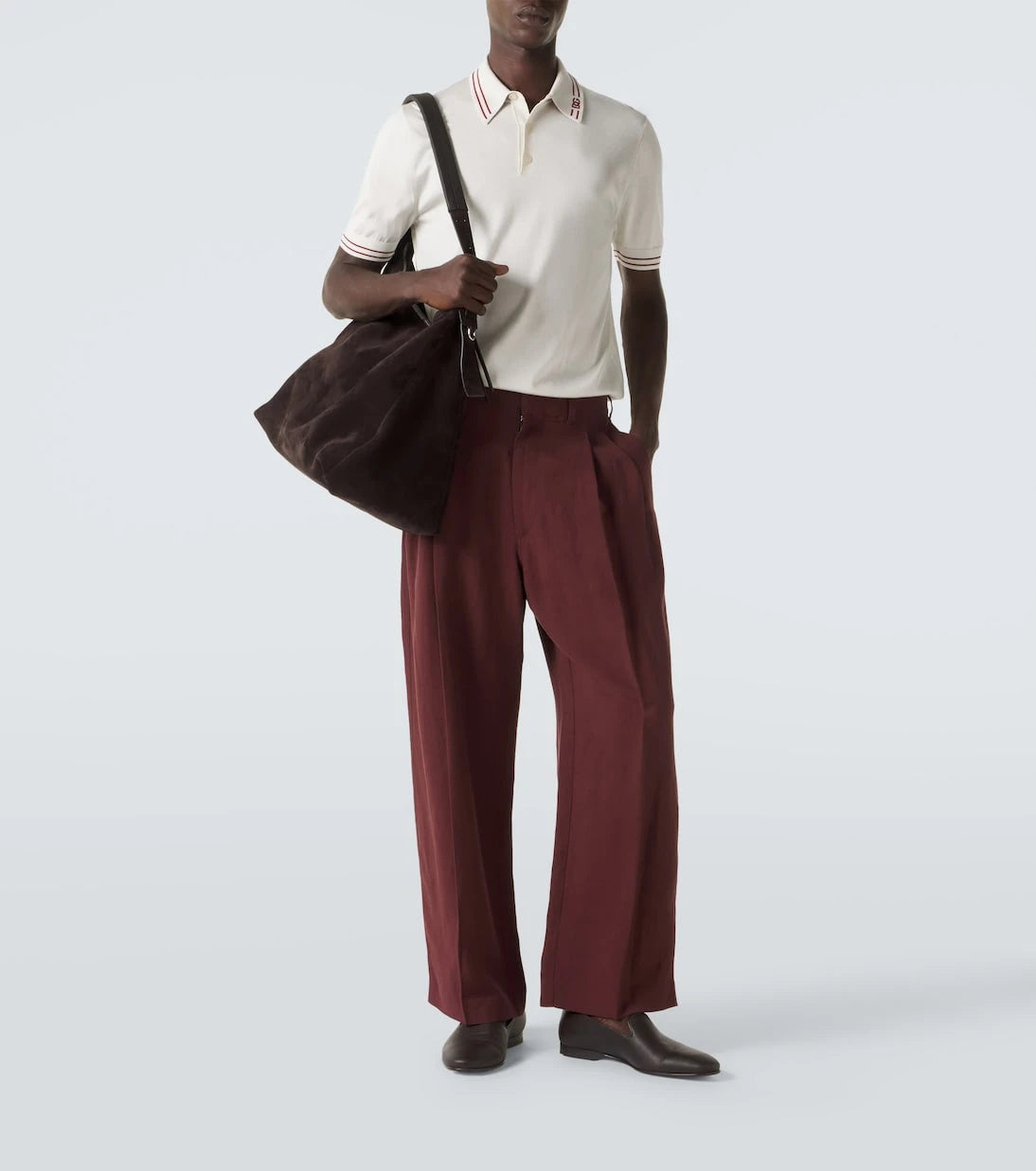 Dolce&Gabbana - DG silk polo shirt