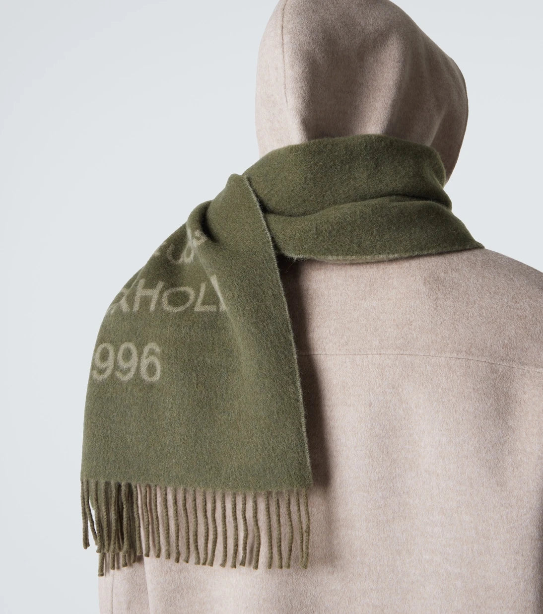 Acne Studios - سترة بغطاء للرأس من الصوف والكشمير
