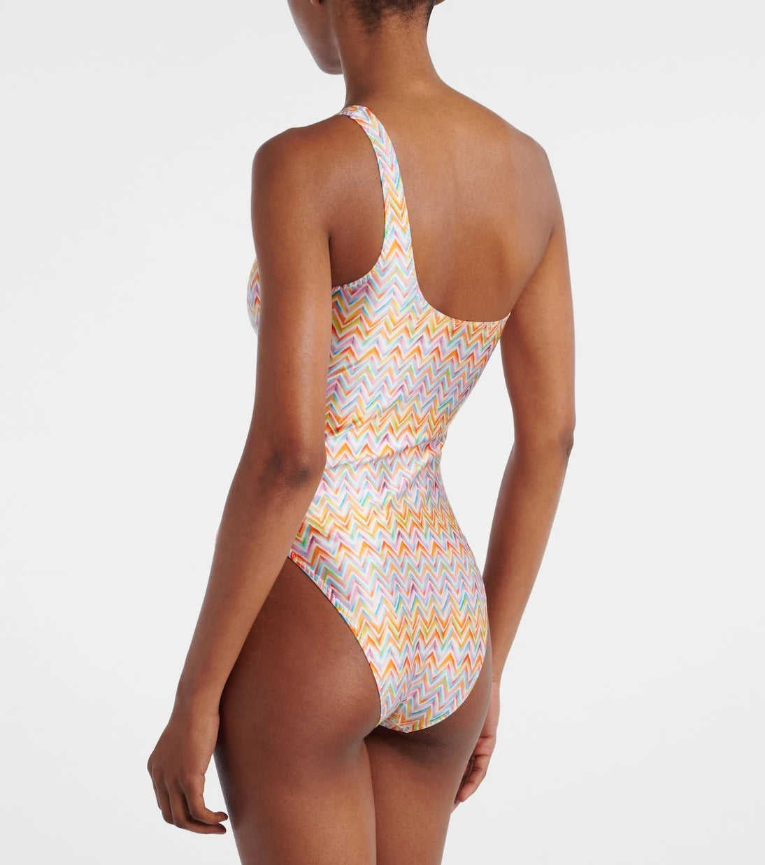 Missoni - مايوه بنقشة الشفرون