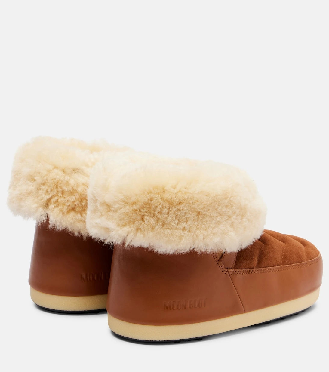 Moon Boot - EVX leather and suede snow boots